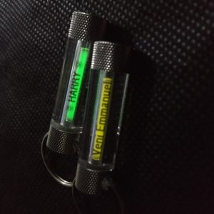 Personalized Tritium Fob